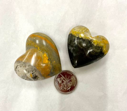 Bumblebee Jasper Heart