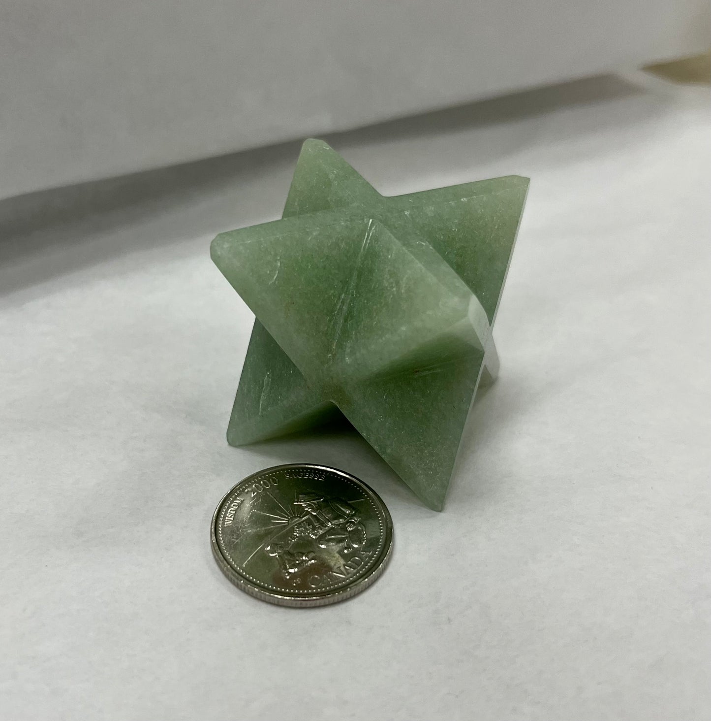 Green Aventurine Merkaba (Approx. 1.5")