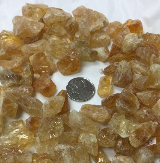 Rough Natural Citrine Medium Pieces