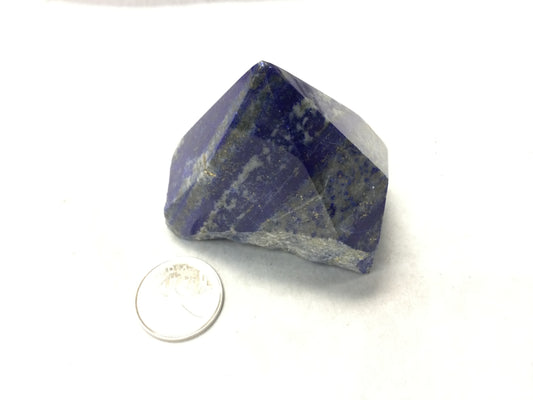 Semi Polished Lapis Lazuli Point