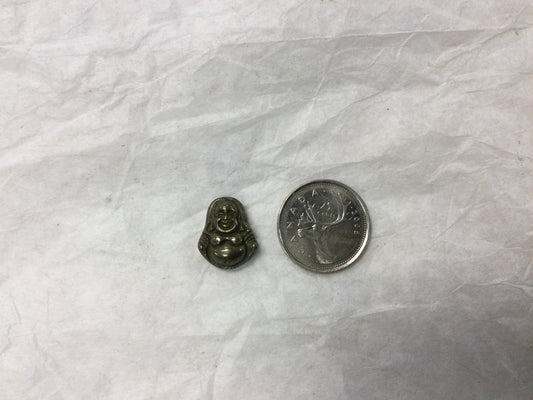 Laughing Buddha Pyrite Bead