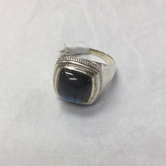 Labradorite Square ring size 11