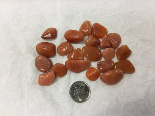 Peach Quartz tumbled