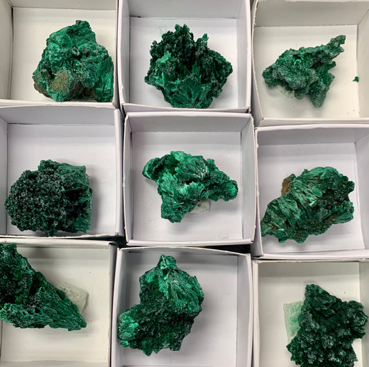 Fibres Malachite Specimen