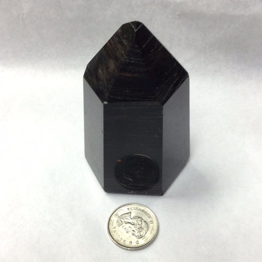 Black Tourmaline and Sandglass Point