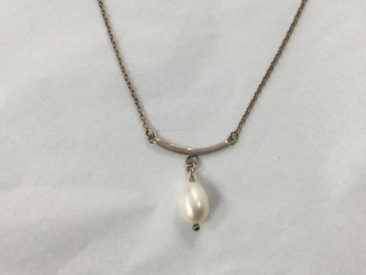 Pearl and Silver Necklace