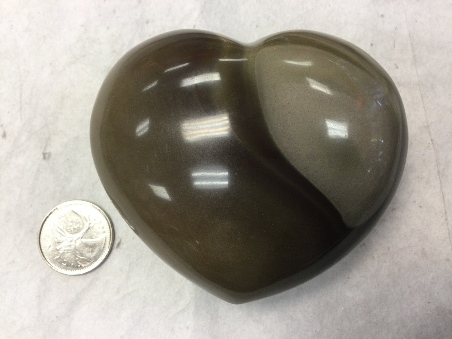 Polychrome Jasper Heart, lg