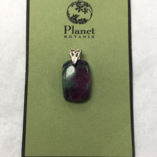 Ruby Zoisite Pendant