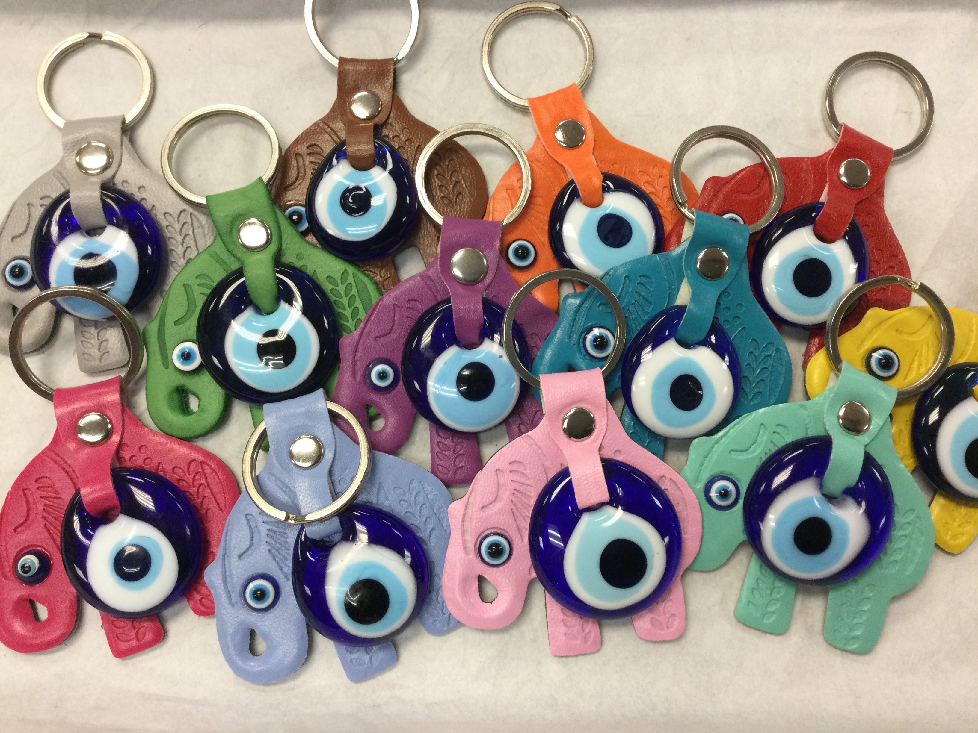 Evil Eye Elephant Keychains – Planet Botanix Ottawa