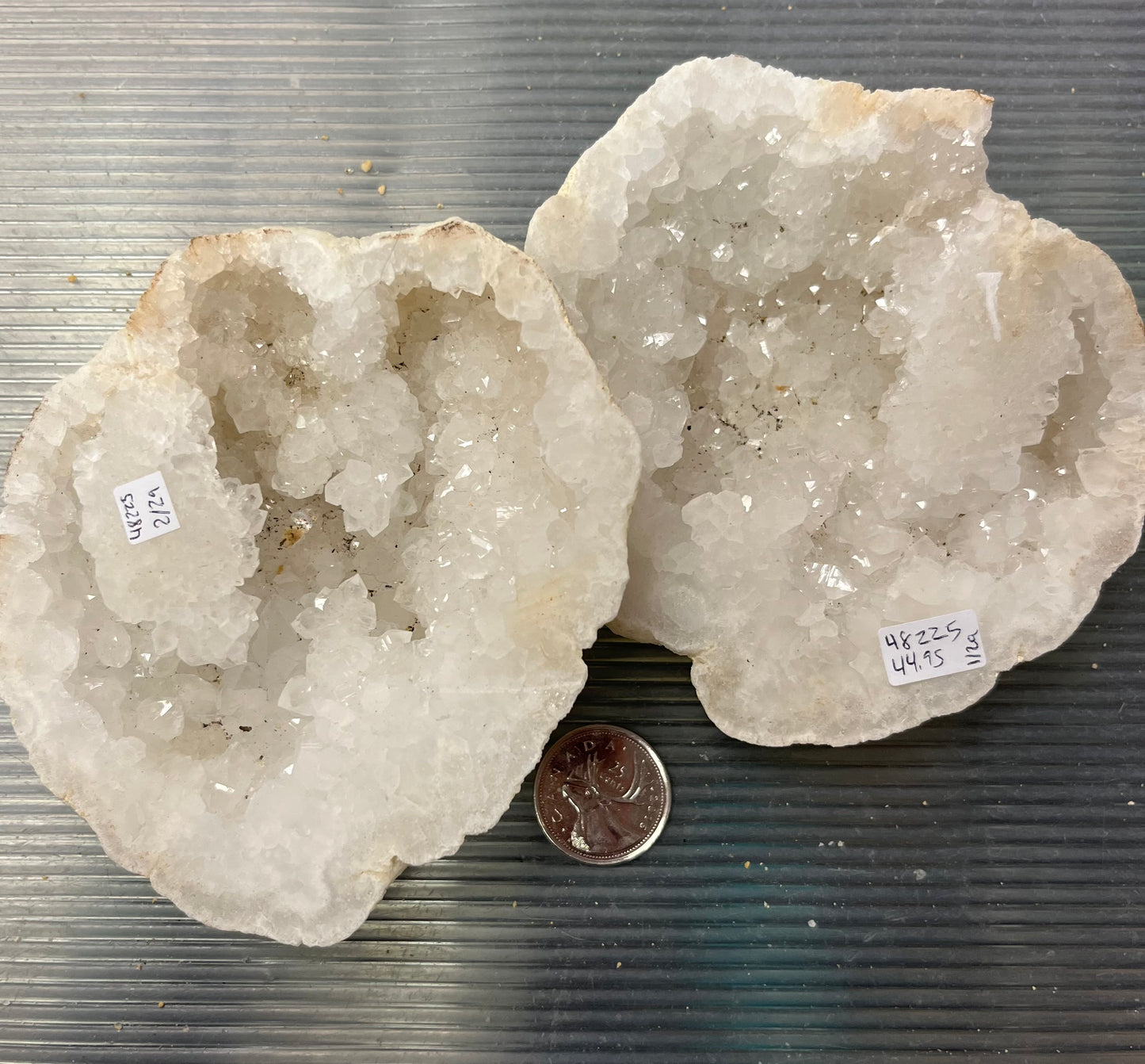 Quartz Geode Pairs