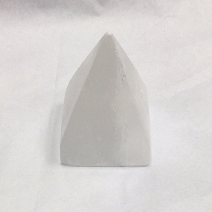 Small Selenite Pyramid