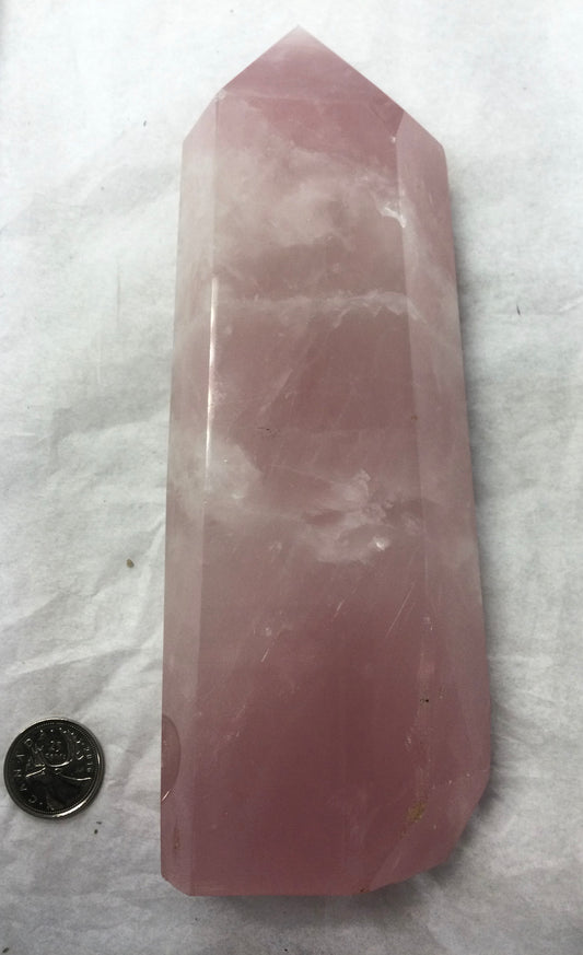 Rose Quartz Tower 81/4”