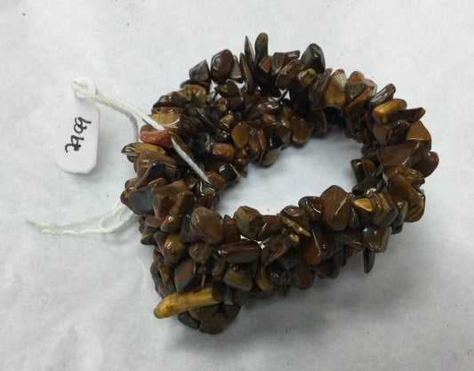 Tiger Eye Chipstone Bracelet (Large)