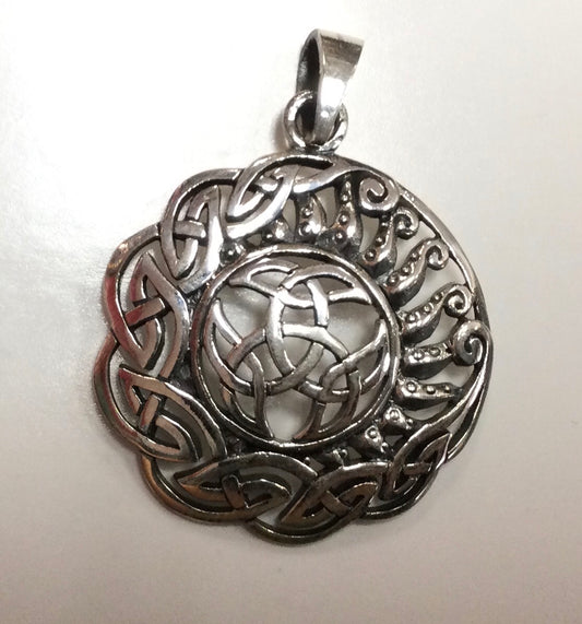 Silver Knot Pendant