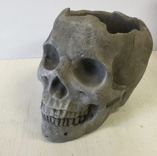 Large Skull Planter or Tealite Holder