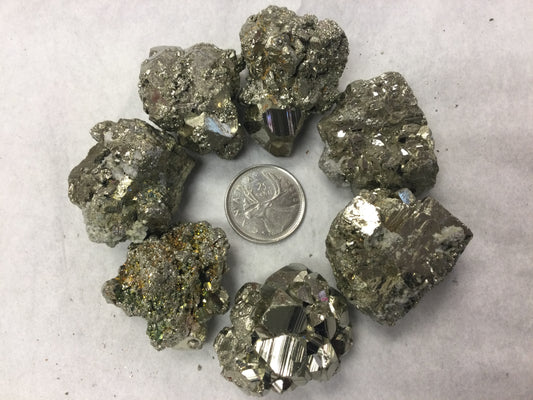 Pyrite Clusters