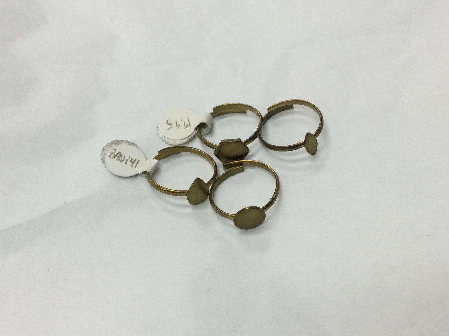 Resizable Gold Rings (Various Shapes)