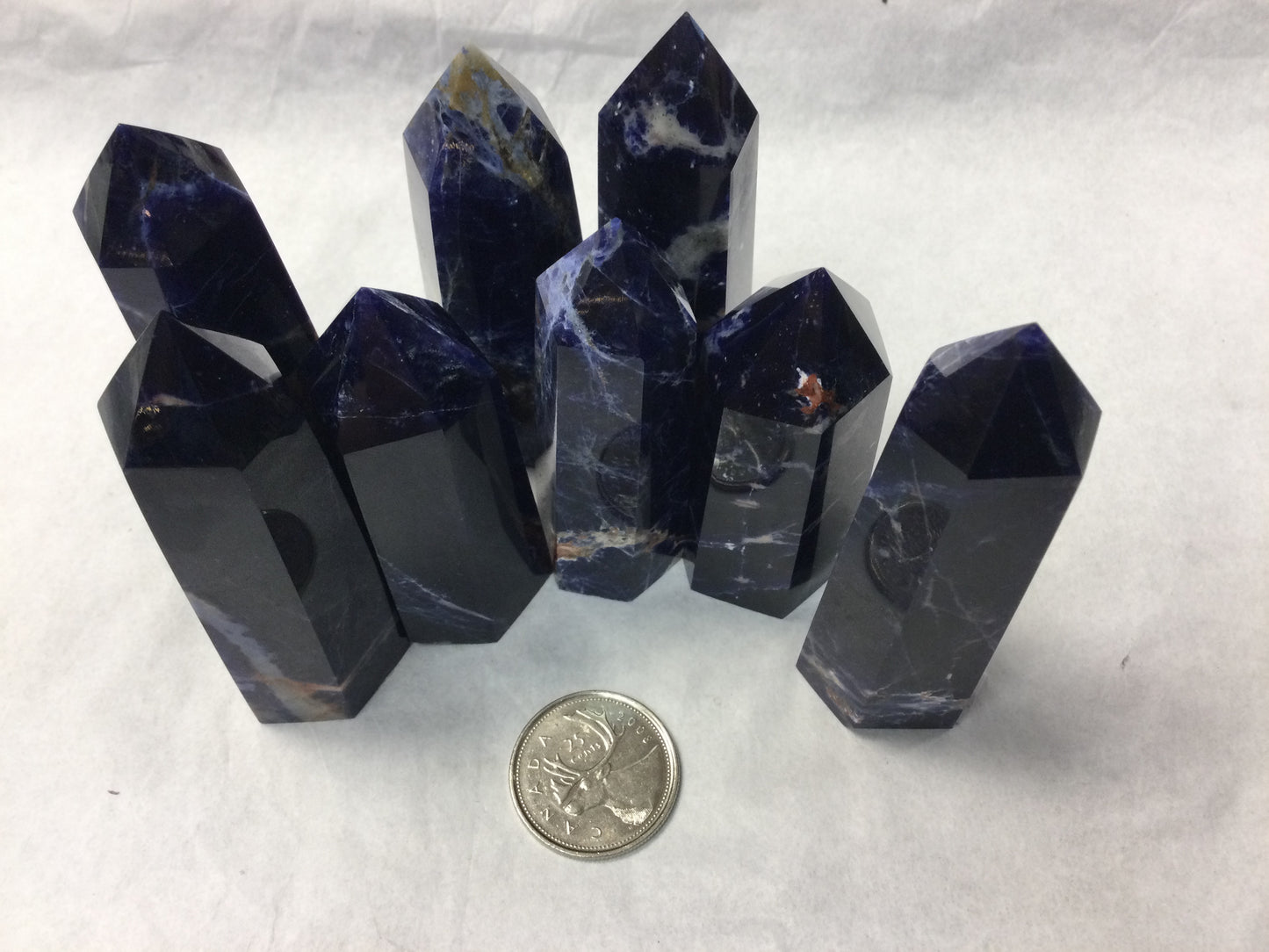 Sunset Sodalite Points