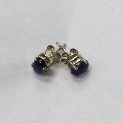 Iolite Stud Earrings