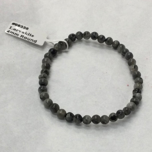 Larvakite Bracelet 4mm