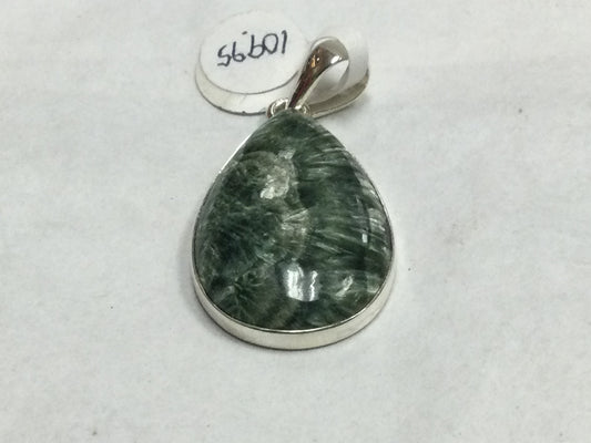 Teardrop Seraphinite Pendant