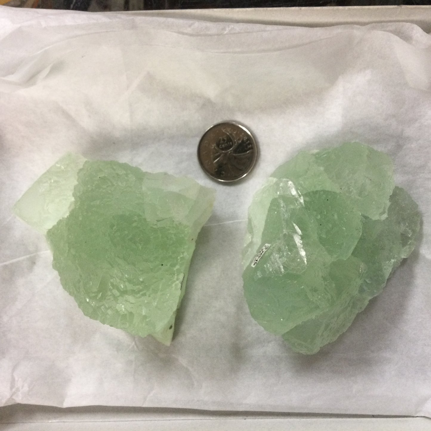 Iceberg Fluorite Medium Green Pieces
