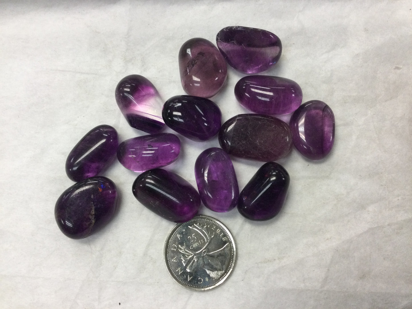 Tumbled Purple Fluorite