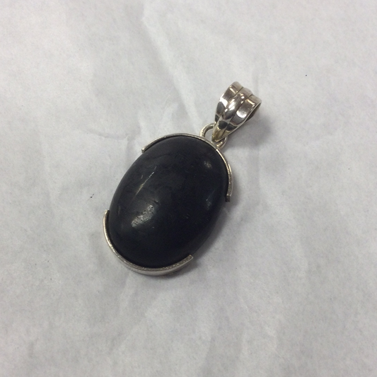 Shungite Oval Pendant