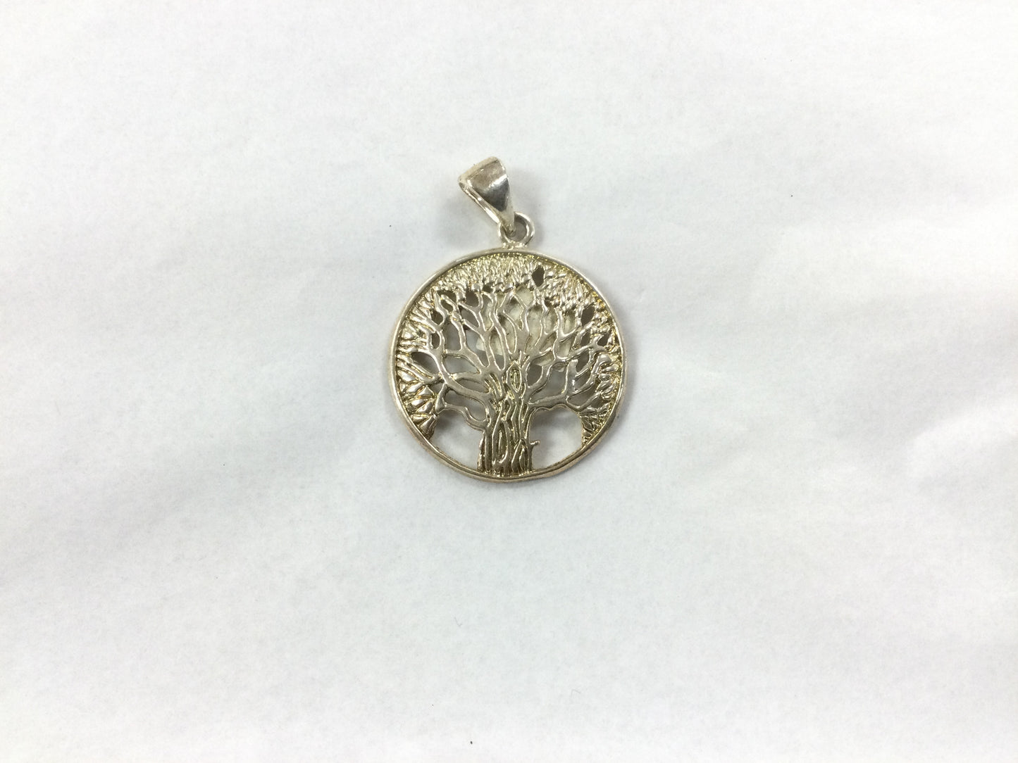 Silver Plated Pendant, Tree of Life
