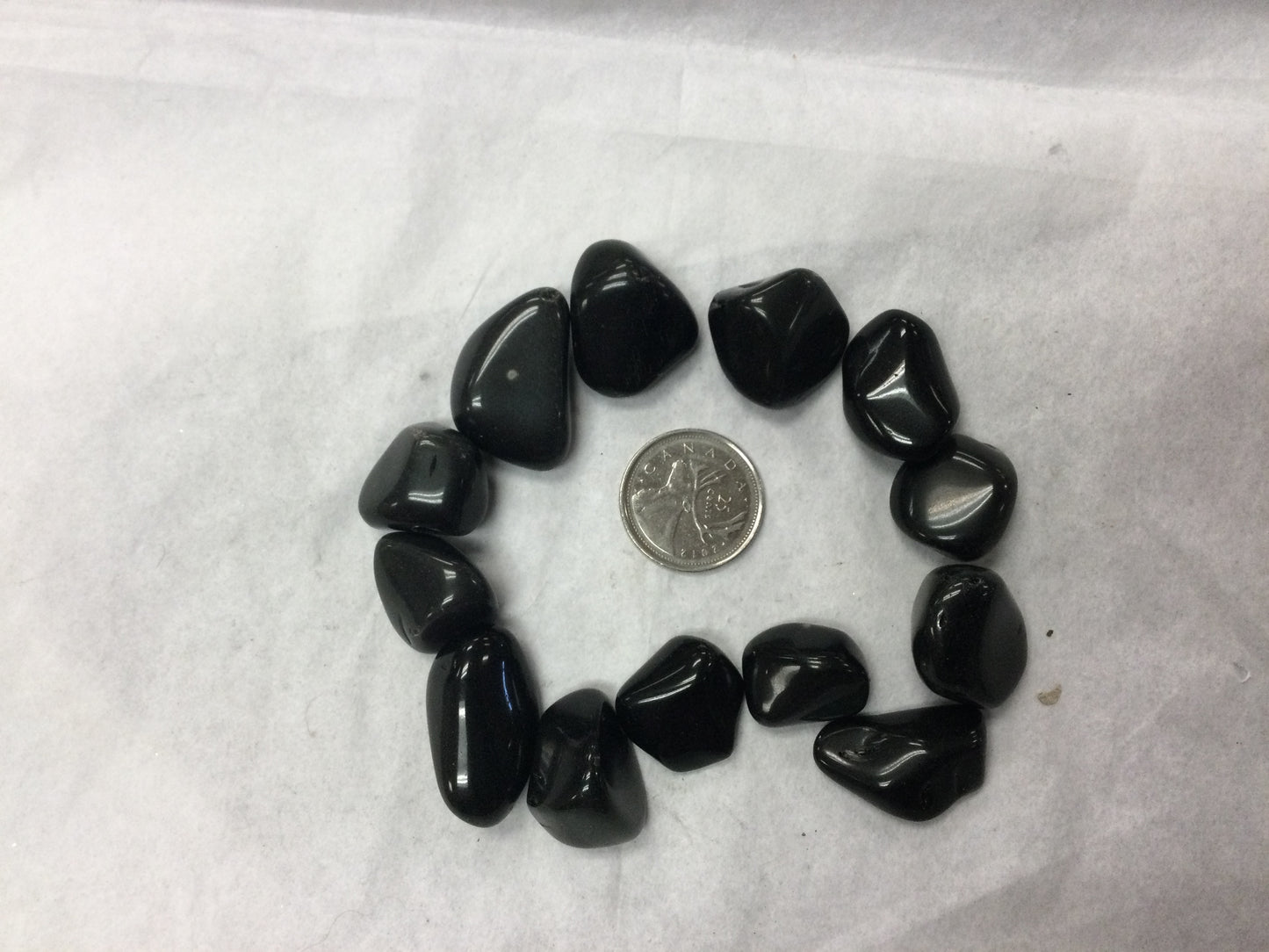 Rainbow Obsidian tumbled medium