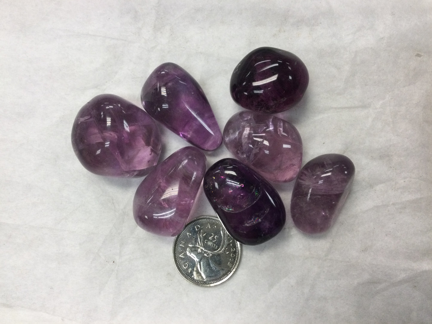 Tumbled Purple Fluorite