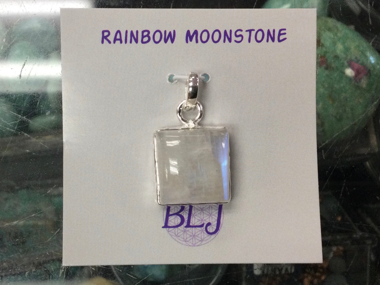 BLJ Rainbow Moonstone Pendant