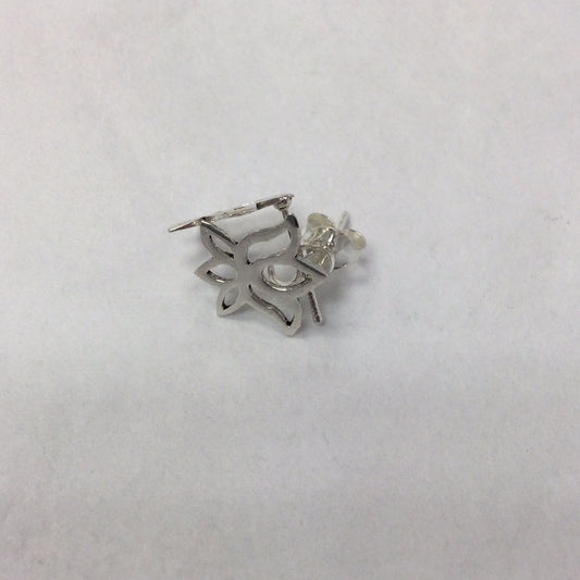 Minimalist Lotus earrings