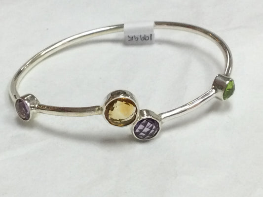 Jewelled Bangle (Various Stones)