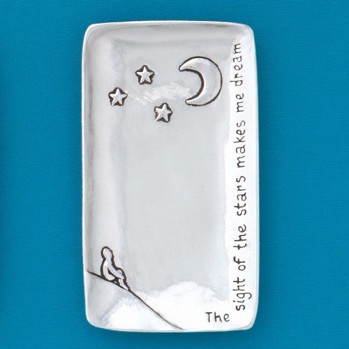 The Sight of the Stars Pewter Tray