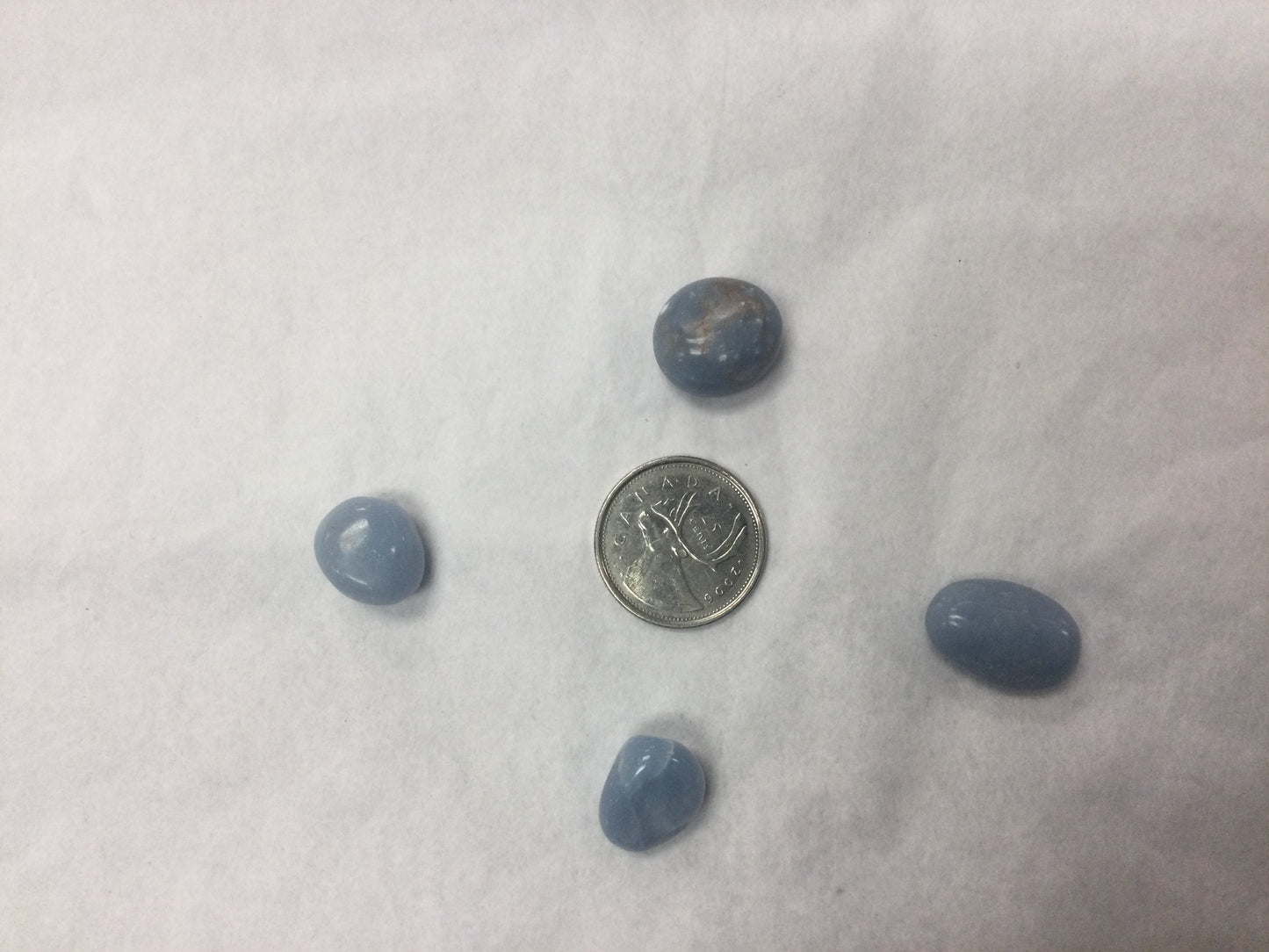 Angelite tumbled extra small