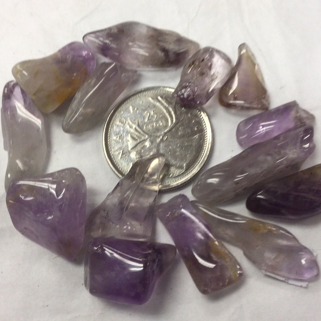 Ametrine Semi Tumbled