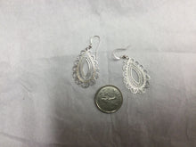Load image into Gallery viewer, Lavishy earrings, scalloped almond shape
