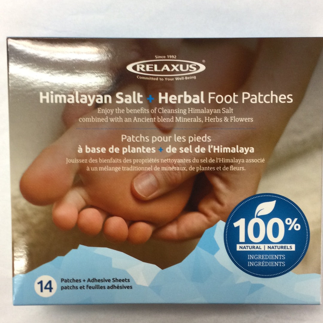 Himalayan Salt and Herbal Foot Patches