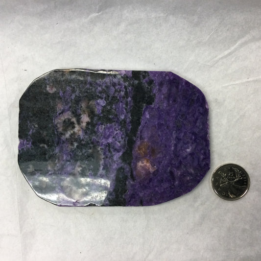 Polished Charoite Slab