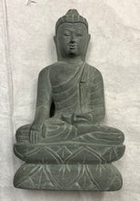 Load image into Gallery viewer, 6&quot; Grey Buddha Statue
