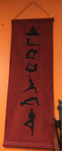 Load image into Gallery viewer, Hanging Yoga Pose Tapestry
