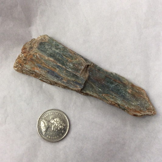 Green Kyanite long rough piece