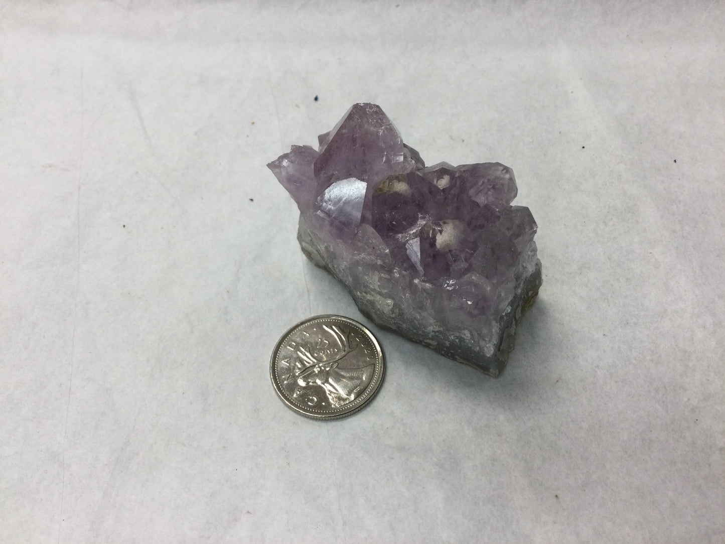 Amethyst Cluster, small rectangular