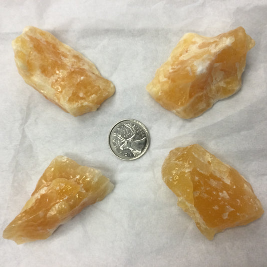 Orange Calcite (Rough)