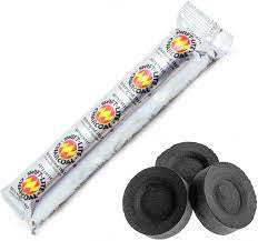 LARGE Charcoal discs for incense