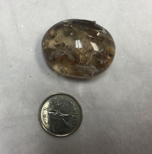 Semi-Polished Clear Rutilated Shaman Quartz