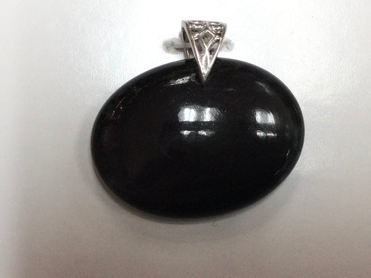 Rainbow Obsidian Pendant - Oval