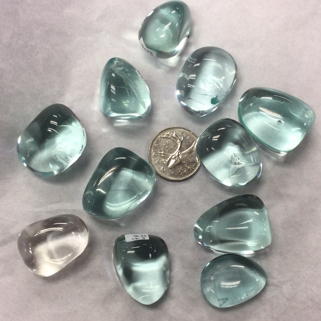 Blue Obsidian Tumbled