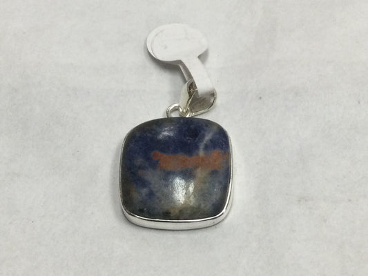 Square Sodalite Pendant